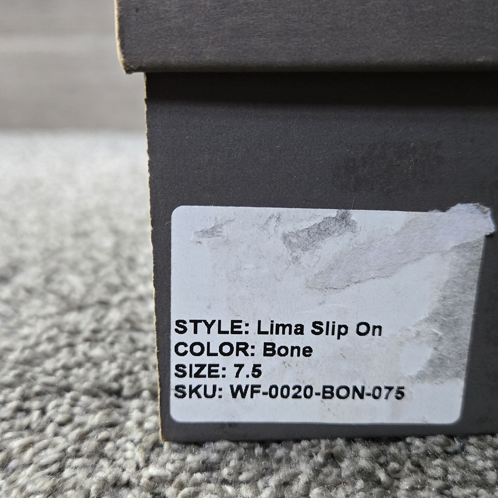 Nisolo Lima Slip on in color bone Mules NEW size 7.5 - Picture 11 of 12